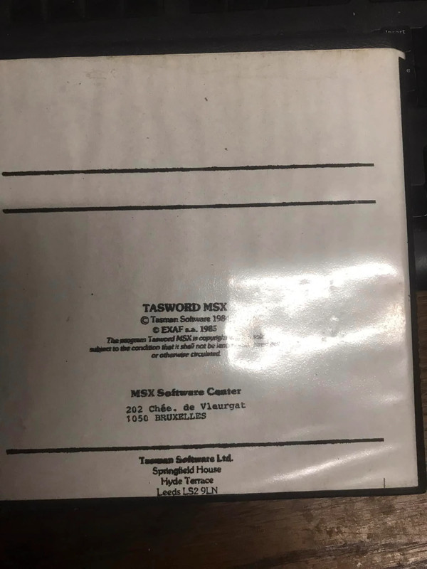 Tasword